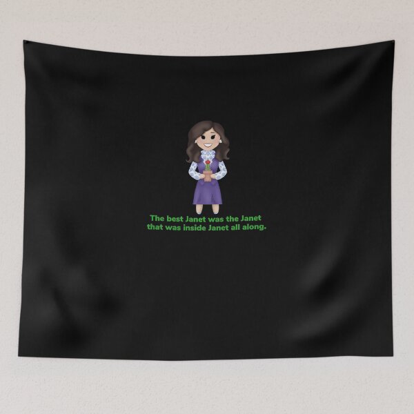 Item preview, Good Janet Chibi Alt Quote #3764 designed and sold by shawn-muse.