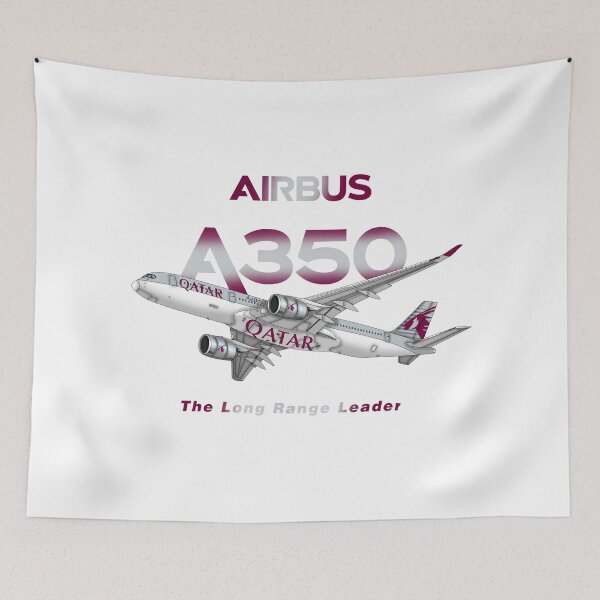 Item preview, Airbus A350 designed and sold by PlanesArtByLeo.