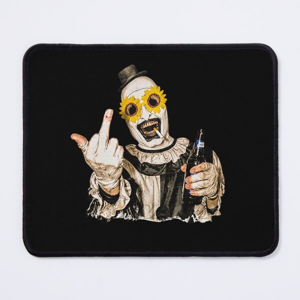 Item preview, Terrifier Art The Clown Middle Finger & Drinking Vintage Horror designed and sold by vdzooart.
