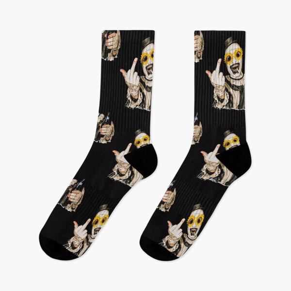 Item preview, Terrifier Art The Clown Middle Finger & Drinking Vintage Horror designed and sold by vdzooart.