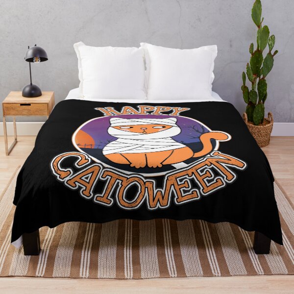 Item preview, Happy Catoween Funny Mummy Cat Halloween Gift designed and sold by Say It With Ink.