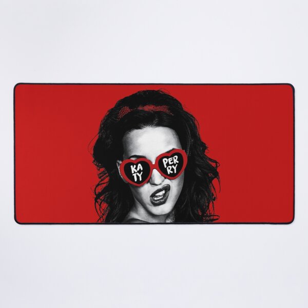 Item preview, Katy Perry Heart Sunglasses Monochrome Pop Art Portrait designed and sold by Vicky021.