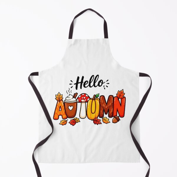 Item preview, Hello Autumn Cute Fall Season Typography Graphic designed and sold by FabSvn.