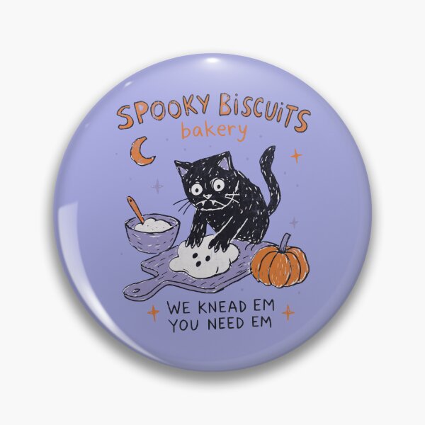 Artikelvorschau, Halloween-Kekse backt schwarze Katze Geisterkekse entworfen und verkauft von Studio Bootleg.