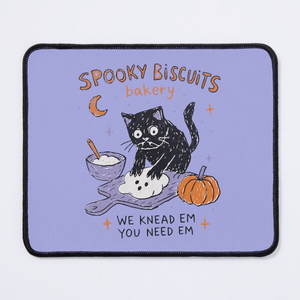 Item preview, Halloween Black Cat Baking Ghost Cookies designed and sold by Studio Bootleg.