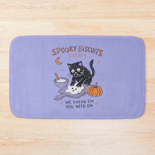 Item preview, Halloween Black Cat Baking Ghost Cookies designed and sold by Studio Bootleg.