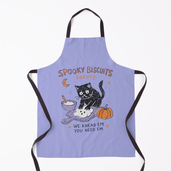 Item preview, Halloween Black Cat Baking Ghost Cookies designed and sold by Studio Bootleg.
