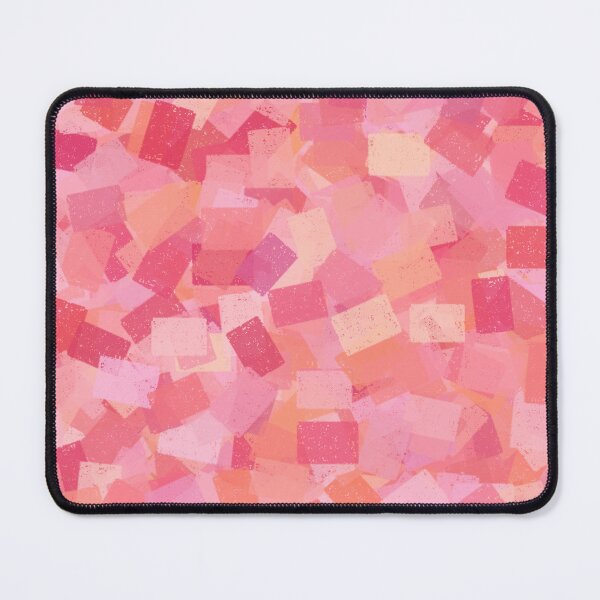 Item preview, Cubism Abstract Pink Orange Pattern designed and sold by ArtbyDebbieC.