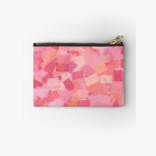Item preview, Cubism Abstract Pink Orange Pattern designed and sold by ArtbyDebbieC.