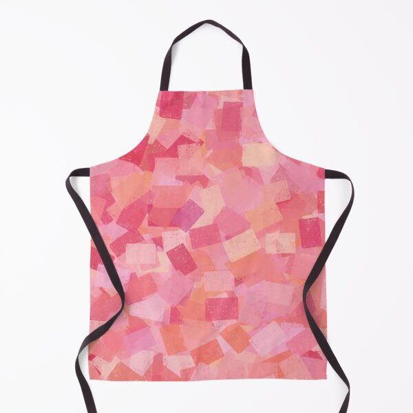Item preview, Cubism Abstract Pink Orange Pattern designed and sold by ArtbyDebbieC.