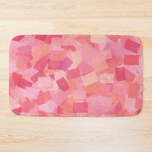 Item preview, Cubism Abstract Pink Orange Pattern designed and sold by ArtbyDebbieC.