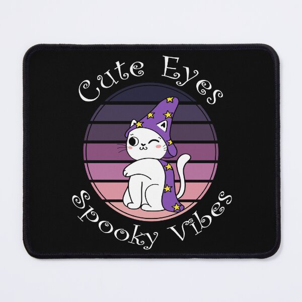 Item preview, Cute Eyes Spooky Vibes Magic Cat Lover Gift designed and sold by Say It With Ink.