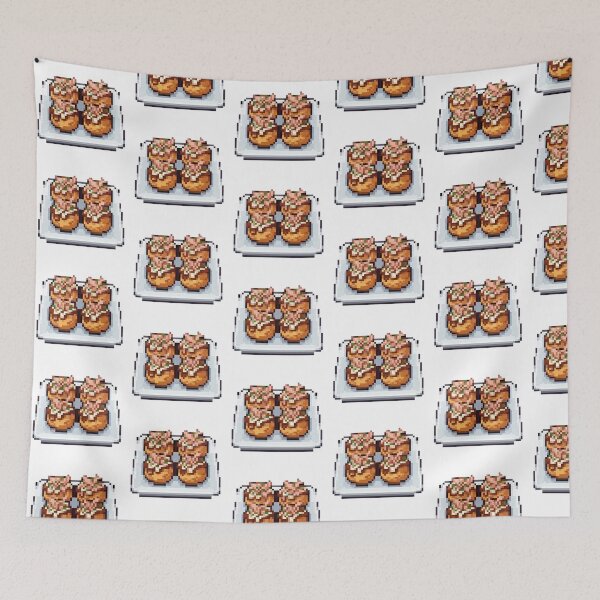 Item preview, Takoyaki Plate Pixel Art designed and sold by Matilda Pixel.