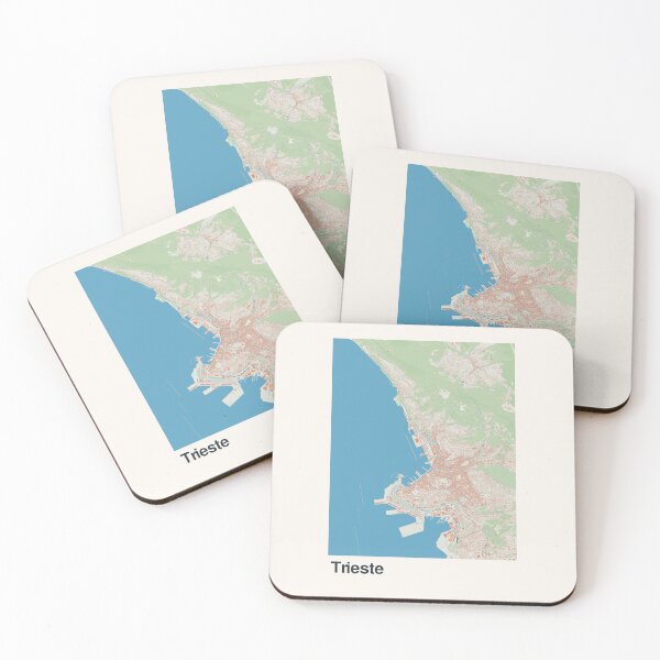 Item preview, Trieste Minimalistic Map Art designed and sold by MapsNerd.