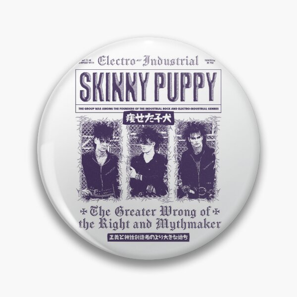 Item preview, Skinny Puppy - Electro Industrial Retro designed and sold by Lukavavotzze.