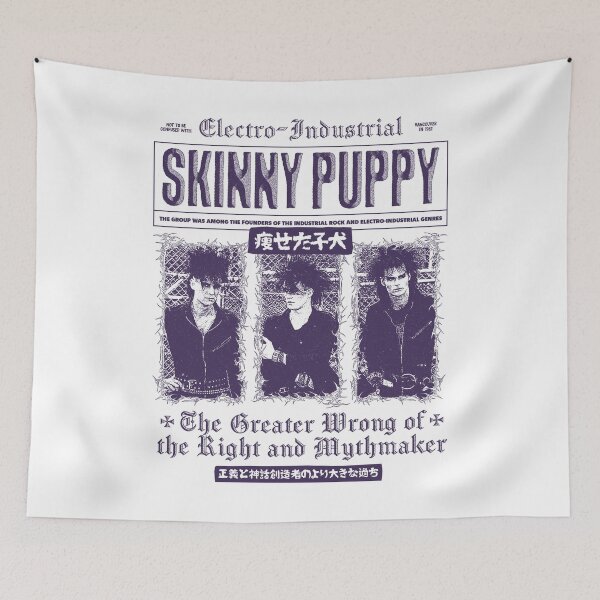 Item preview, Skinny Puppy - Electro Industrial Retro designed and sold by Lukavavotzze.