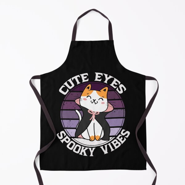 Item preview, Cute Eyes Spooky Vibes Vampire Cat Halloween Gift designed and sold by Say It With Ink.