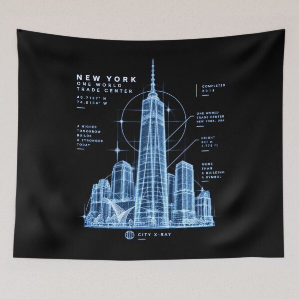 Item preview, One World Trade Center X-Ray Architecture designed and sold by CITY-XRAY.