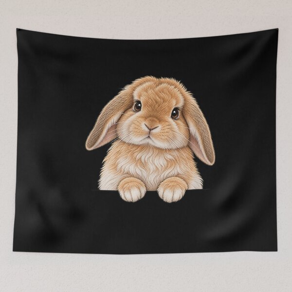 Item preview, Girls Womens Moms Pocket Mini Holland Lop Bunny Rabbit designed and sold by MassonCalepon.