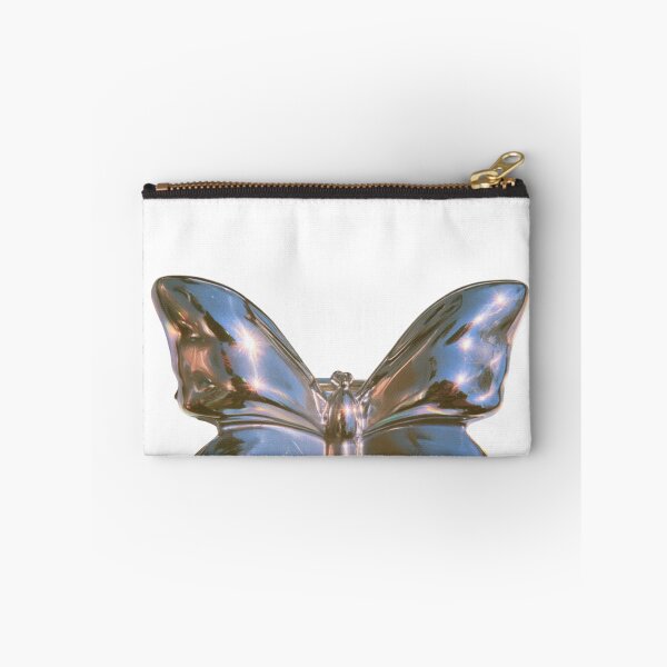 Item preview, Chrome Butterfly Aesthetic Y2K Digital Art designed and sold by NicolasGlowArt.