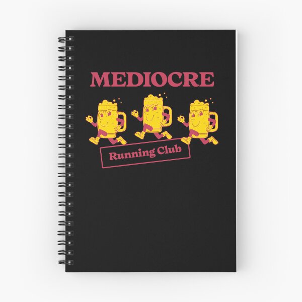 Item preview, Mediocre Running Club Funny Retro Runner Design designed and sold by ZuToMi.