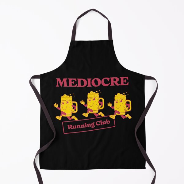 Item preview, Mediocre Running Club Funny Retro Runner Design designed and sold by ZuToMi.