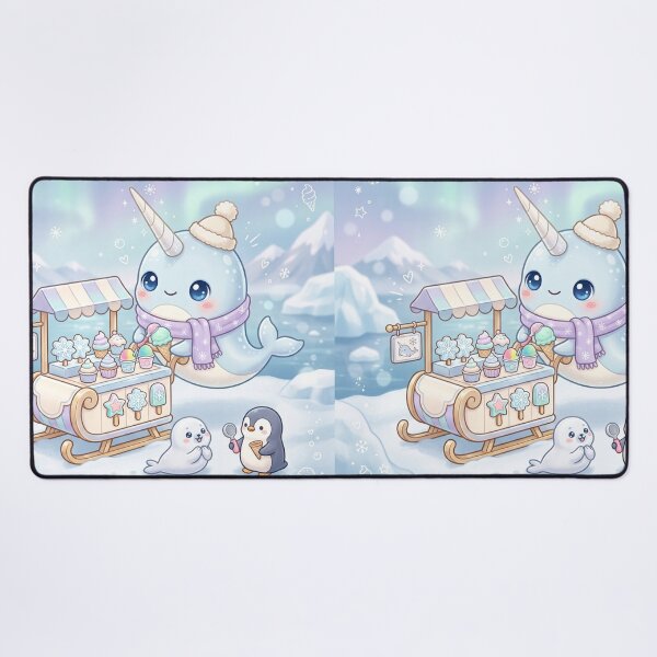 Item preview, Nori Narwhal – The Arctic Ice Cream Cart | NS Universe designed and sold by NSUniverse.