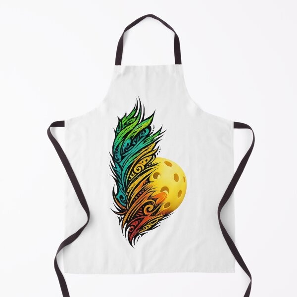 Item preview, “Feathered Pickleball Energy – Vibrant Motion Art” designed and sold by simplehcity.