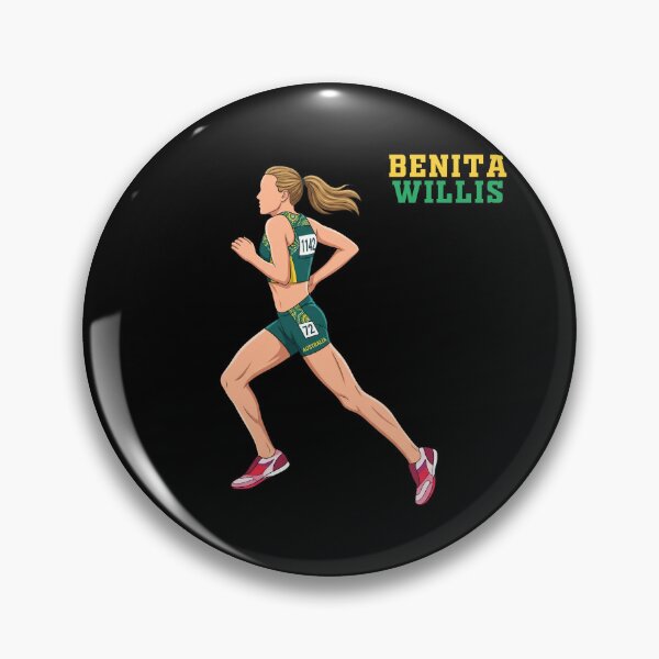 Item preview, Benita Willis - 12 - Australian Sprinter - Athlete designed and sold by GlimTig.