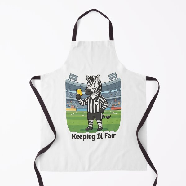 Item preview, Cute Zebra Referee  Keeping It Fair Soccer Referee Gift designed and sold by GalaxyShirtUS.