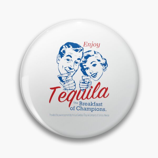 Item preview, Enjoy Tequila Breakfast of Champions Retro Drink Art designed and sold by TRINIKWITH.