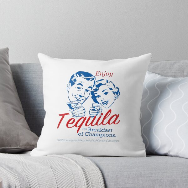 Item preview, Enjoy Tequila Breakfast of Champions Retro Drink Art designed and sold by TRINIKWITH.