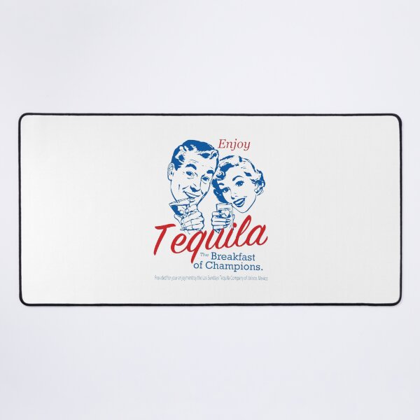 Item preview, Enjoy Tequila Breakfast of Champions Retro Drink Art designed and sold by TRINIKWITH.