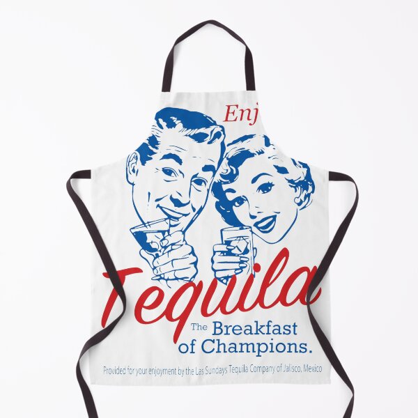 Item preview, Enjoy Tequila Breakfast of Champions Retro Drink Art designed and sold by TRINIKWITH.