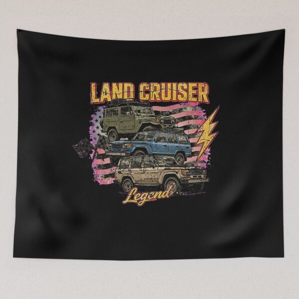 Item preview, Retro Landcruiser Offroad Legend designed and sold by TheStreetREV.