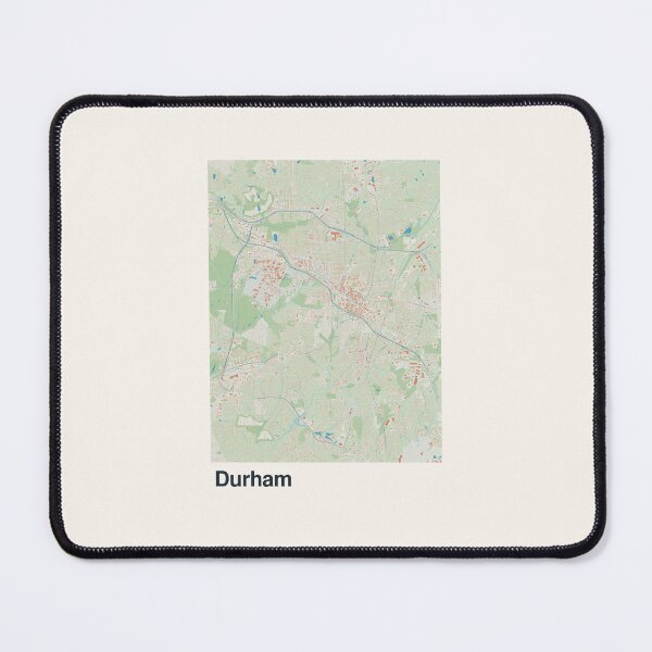 Item preview, Durham Minimalistic Map Art designed and sold by MapsNerd.