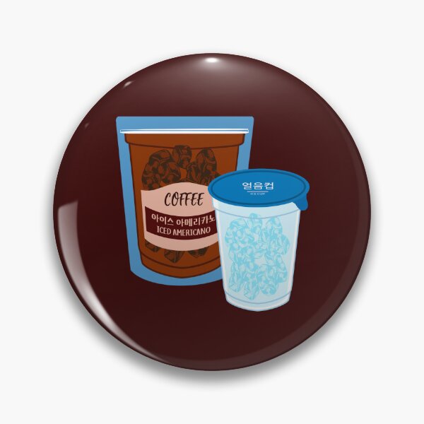 Item preview, Iced Americano Coffee Pouch and Ice Cup designed and sold by Rin_Art.
