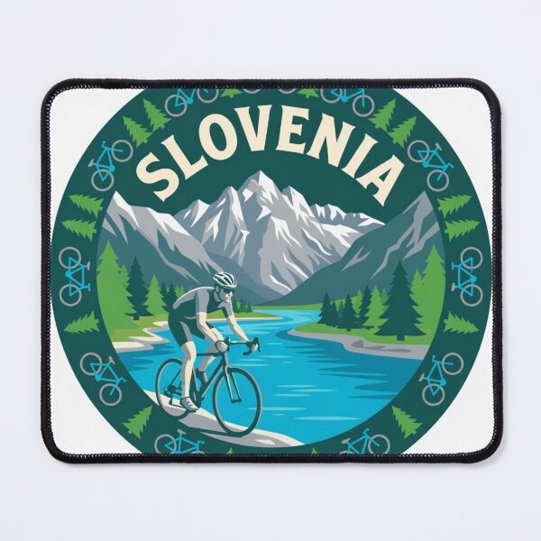 Item preview, Slovenia Cycling Sticker designed and sold by Imaginarium of Chaos falcon88 .