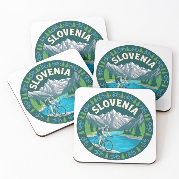 Item preview, Slovenia Cycling Sticker designed and sold by Imaginarium of Chaos falcon88 .