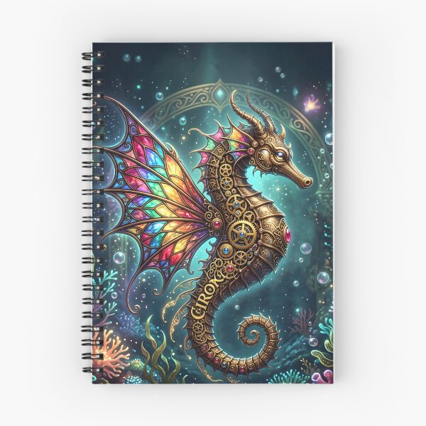 Item preview, Steampunk Seahorse – Enchanted Underwater Fantasy designed and sold by nicky2342.