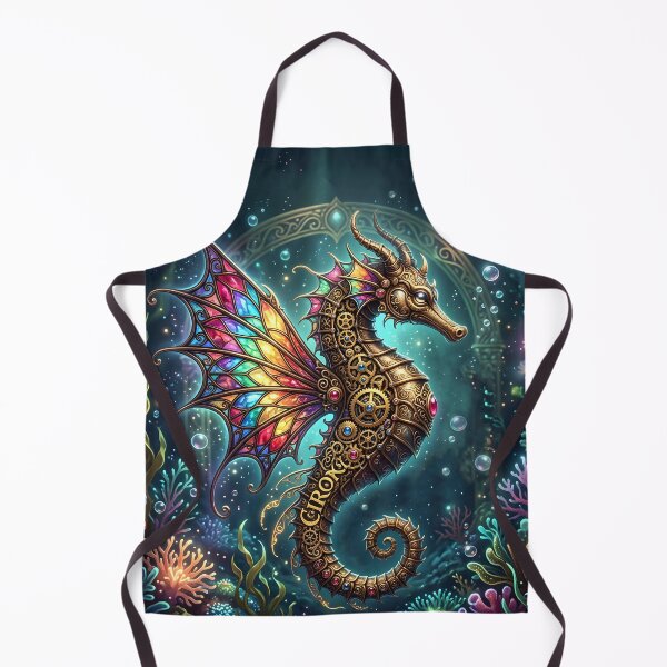 Item preview, Steampunk Seahorse – Enchanted Underwater Fantasy designed and sold by nicky2342.