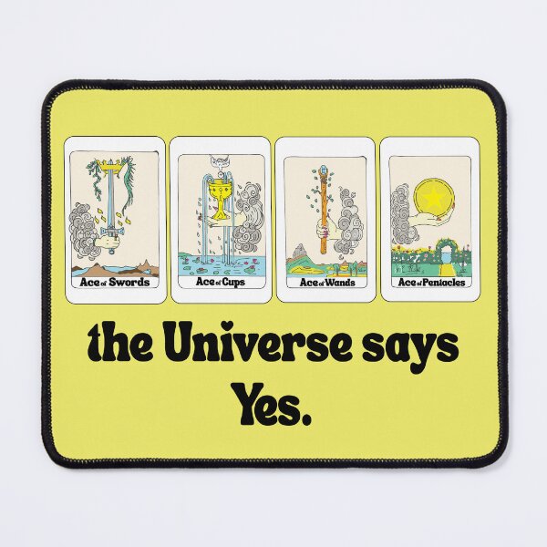 Item preview, 4 Aces Tarot Cards Universal Abundance Retro Tee Print designed and sold by LauraCoxArt.