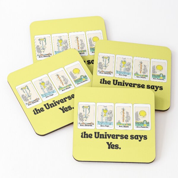 Item preview, 4 Aces Tarot Cards Universal Abundance Retro Tee Print designed and sold by LauraCoxArt.