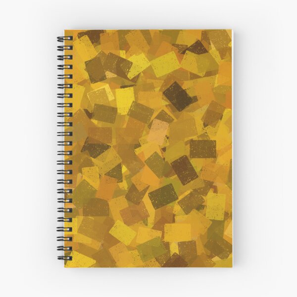 Item preview, Cubism Abstract Yellow Brown Pattern designed and sold by ArtbyDebbieC.