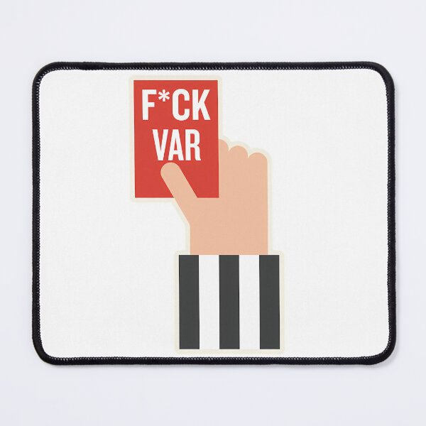 Item preview, Fck Var Soccer Referee Red Card designed and sold by GalaxyShirtUS.