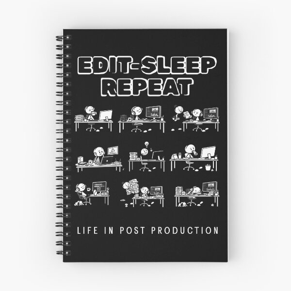 Item preview, Edit Sleep Repeat – Life in Post Production designed and sold by jkleditor.