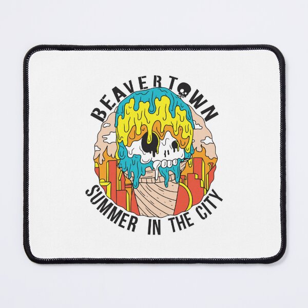 Item preview, Melting Skull Ice Cream City Summer Art designed and sold by TRINIKWITH.