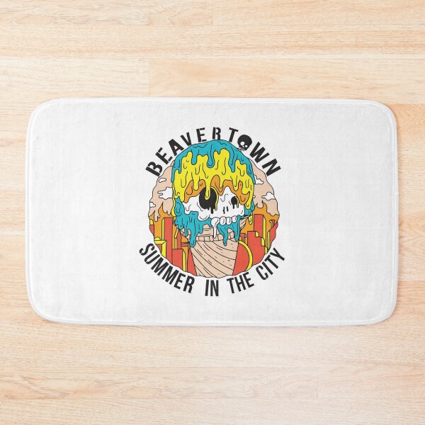 Item preview, Melting Skull Ice Cream City Summer Art designed and sold by TRINIKWITH.