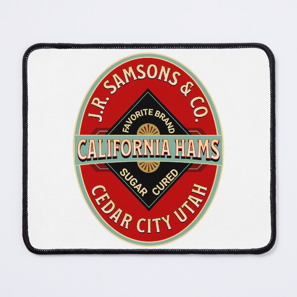 Item preview, California Hams  designed and sold by talynn-hufford.