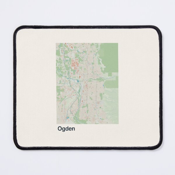 Item preview, Ogden Minimalistic Map Art designed and sold by MapsNerd.